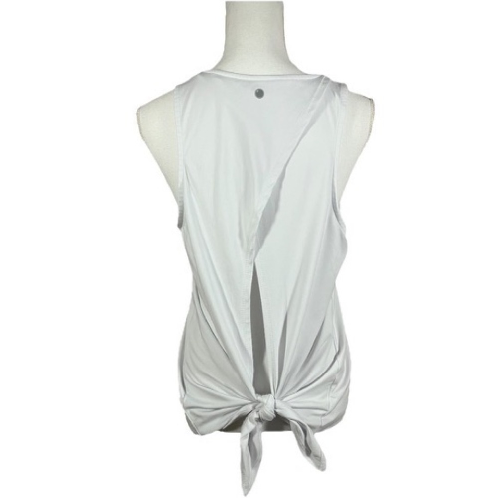 Women’s Yogalicious Open Back Tie Yoga Tank Top Size Large NWOT